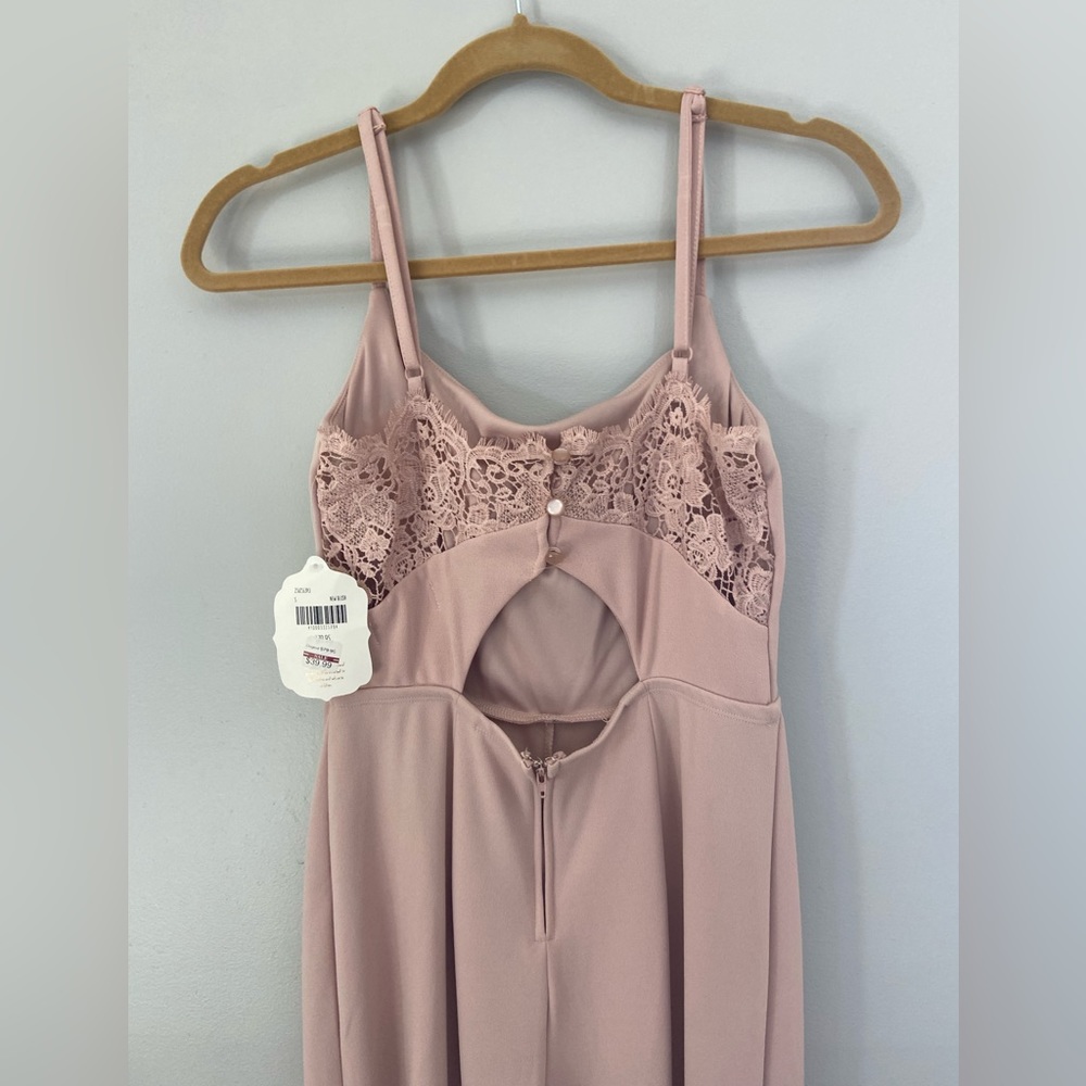 Pink jumpsuit size small